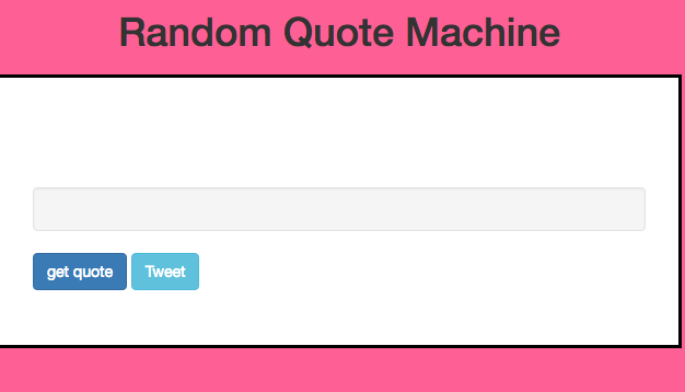 Tweet Machine Project